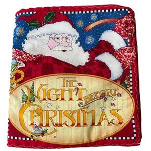 The Night Before Christmas Soft Cloth Book for Baby